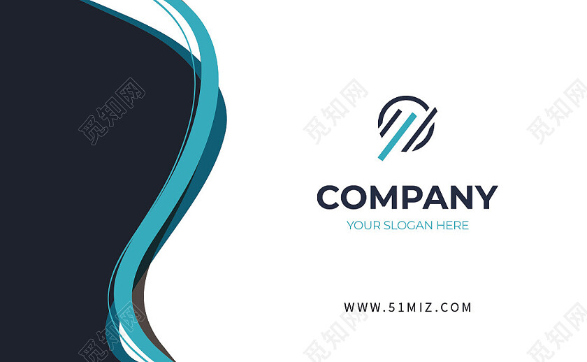 商务高档简洁大气企业商务名片名片设计