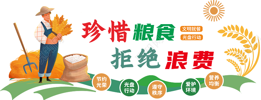 食堂文化文化墙