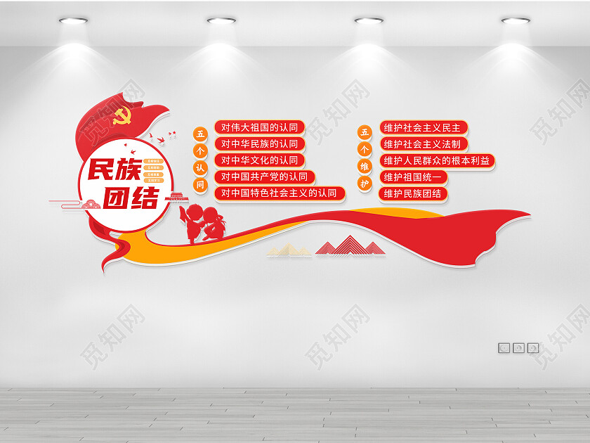 民族团结文化墙