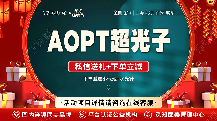 红绿色插画风2024医美新年轮播图大众点评轮播图