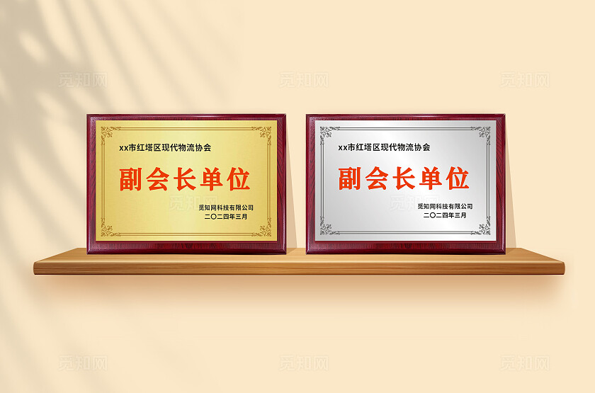 物流协会副会长单位金色奖牌银色铜牌荣誉奖牌