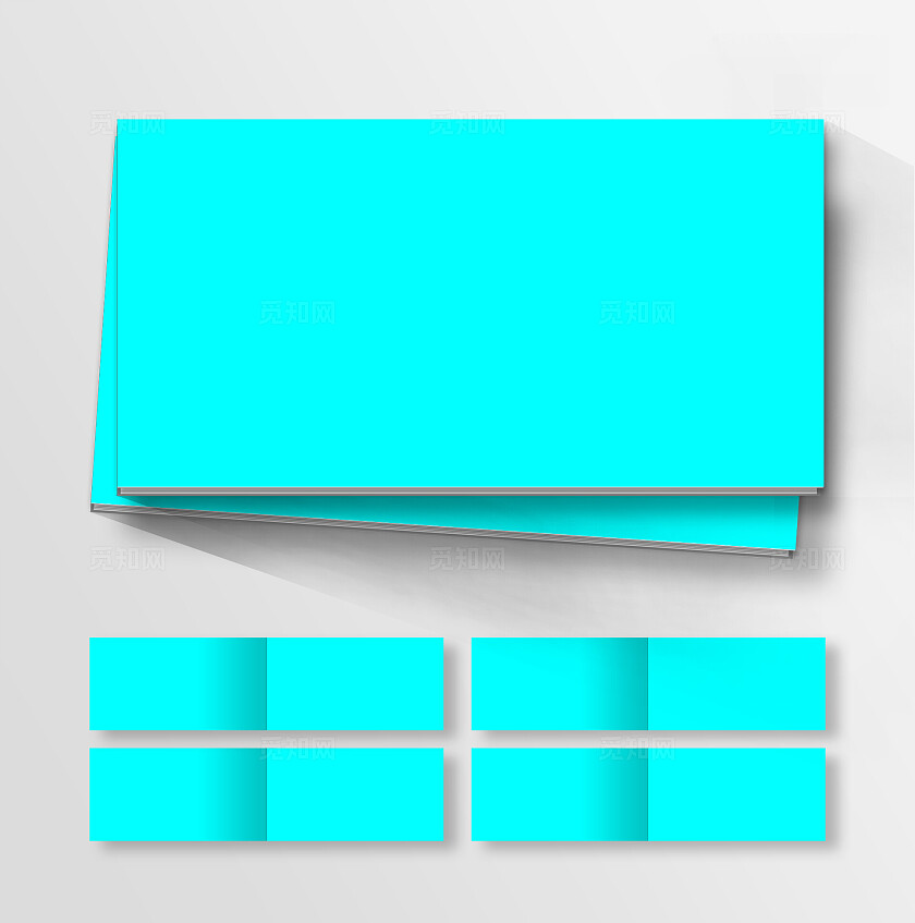 整套横版画册样机