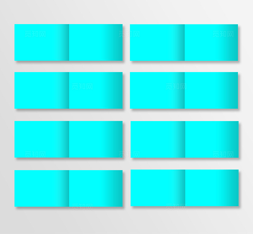 整套横版画册样机