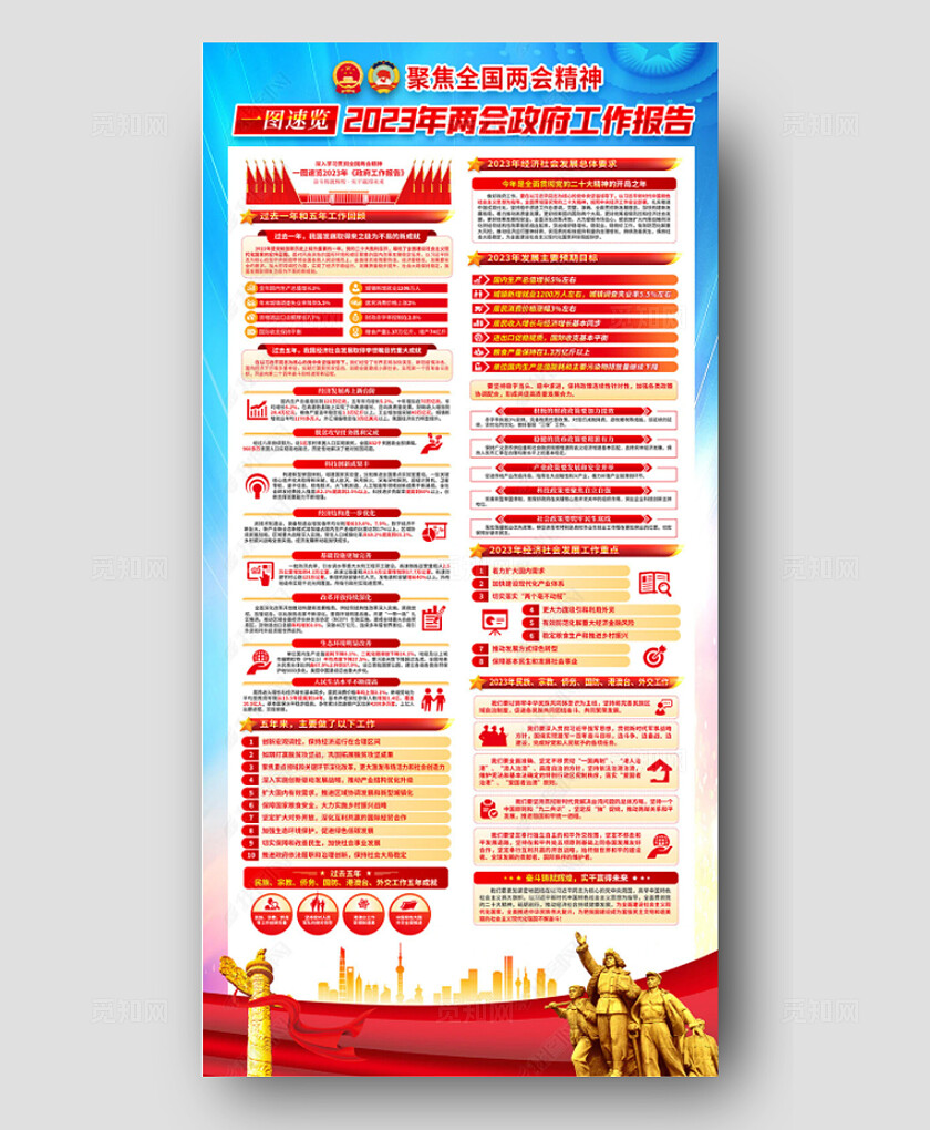 手机海报党建样机