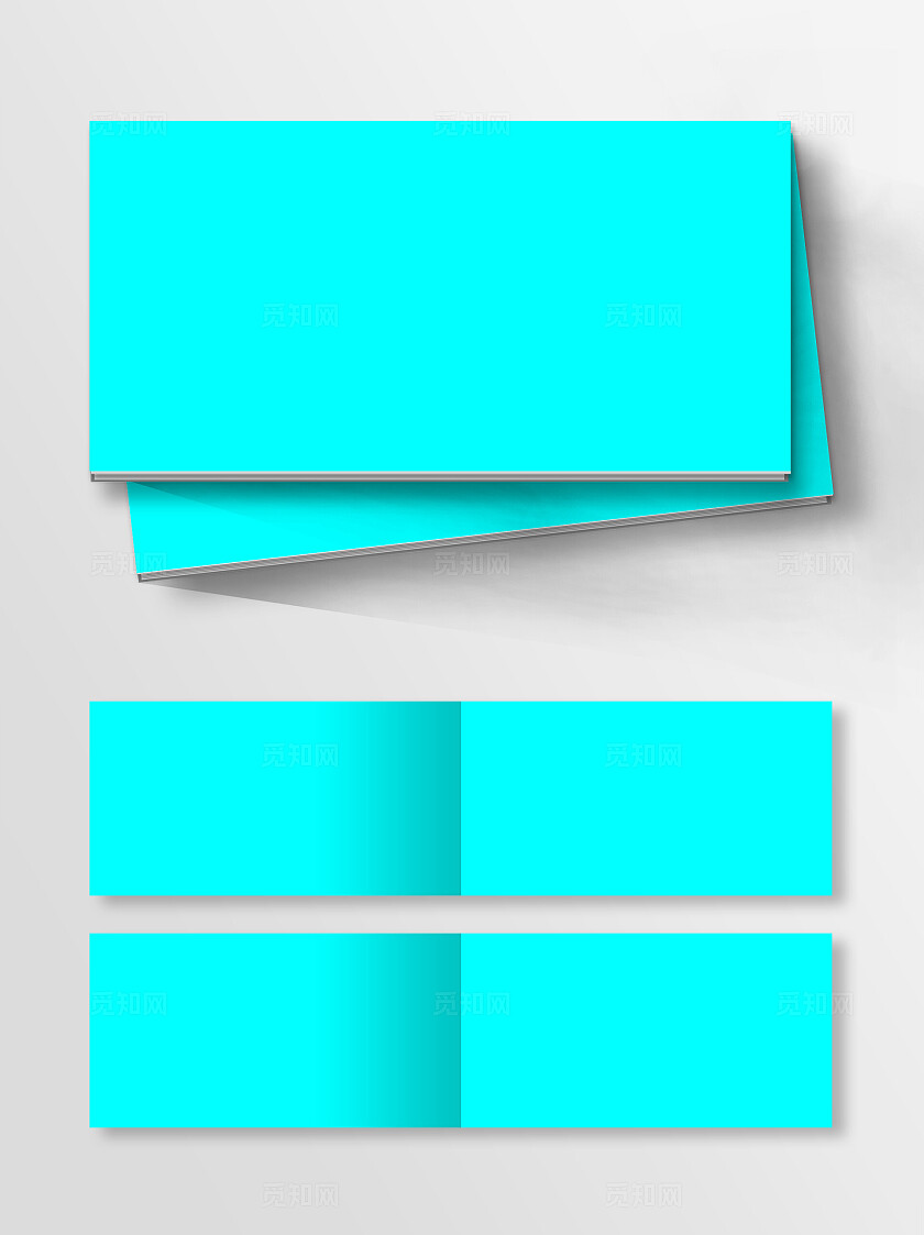 整套横版画册样机 