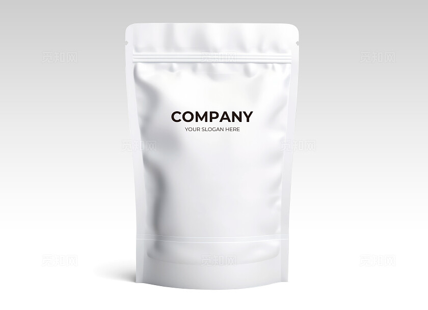 白色简约包装袋样机