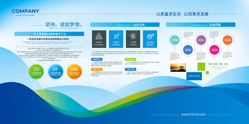 企业介绍展板企业简介宣传栏