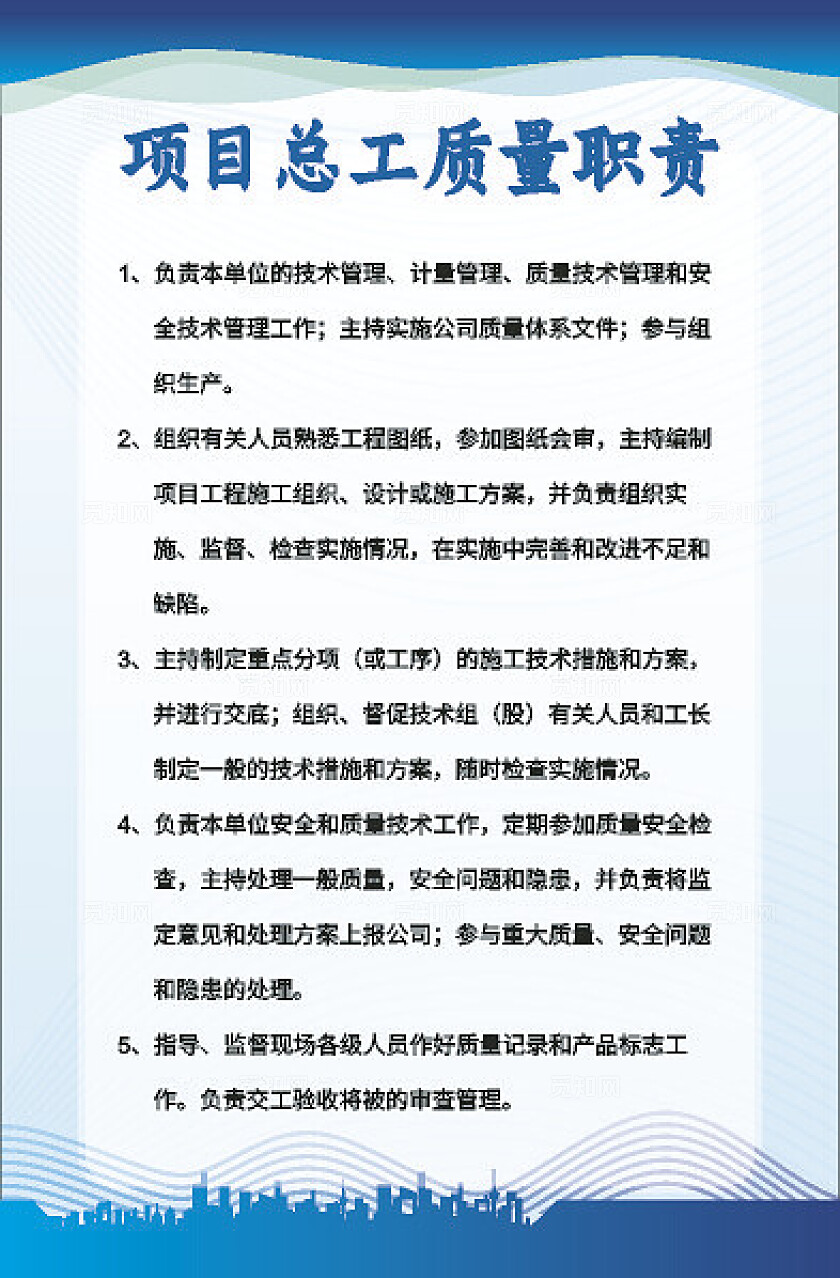 蓝色大气2024工地制度牌