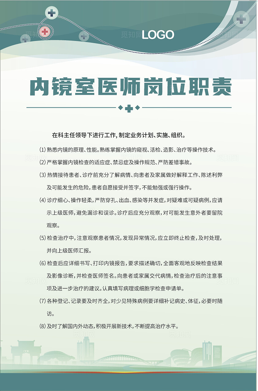 绿色经典2024内镜室医师岗位职责