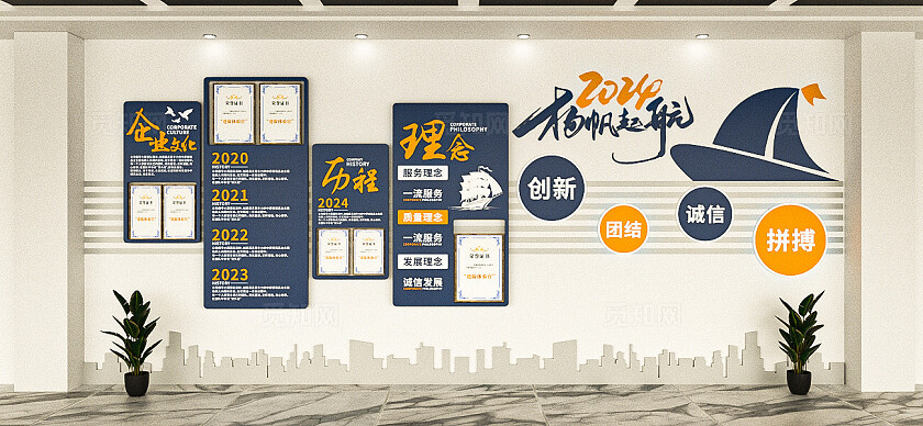 企业历程文化墙企业文化墙3d文化墙
