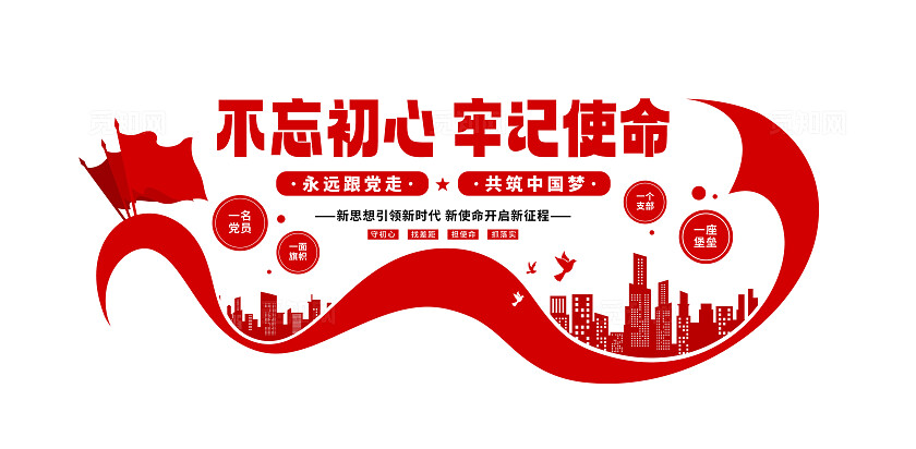 红色党建文化墙