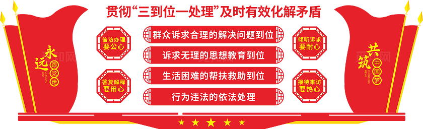 信访工作信访文化墙
