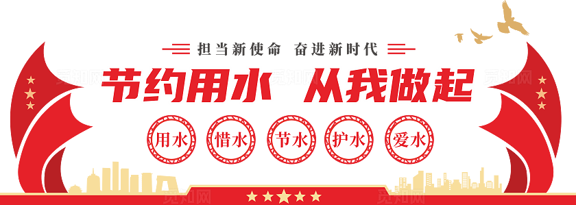 节约用水文化墙