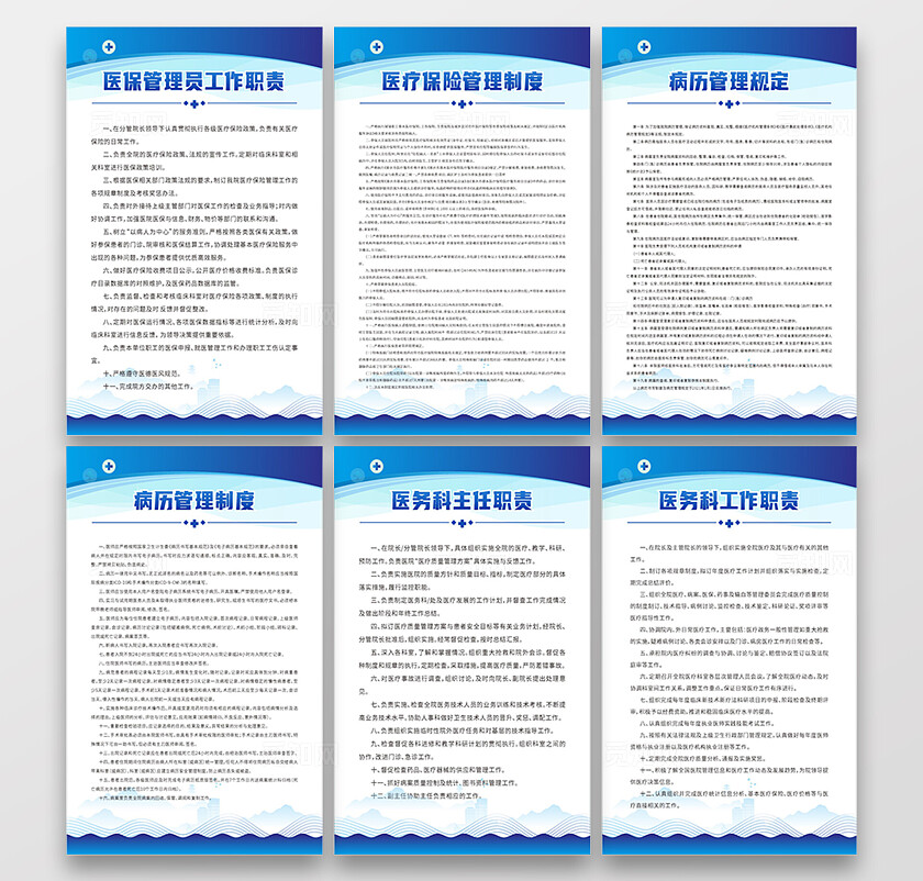蓝色大气2024医务科工作职责