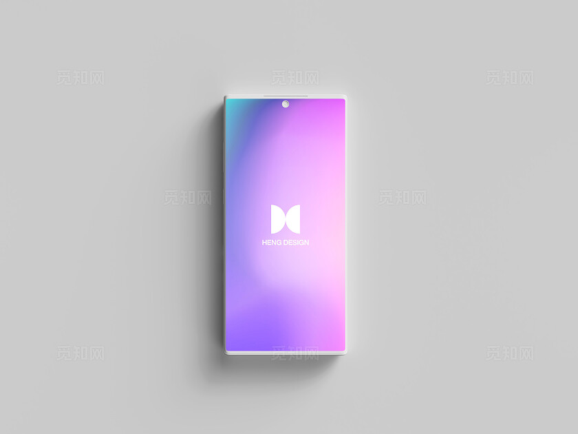 高级简约手机样机