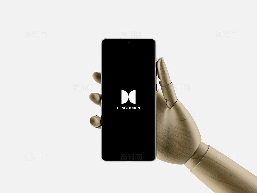 高级简约手机样机