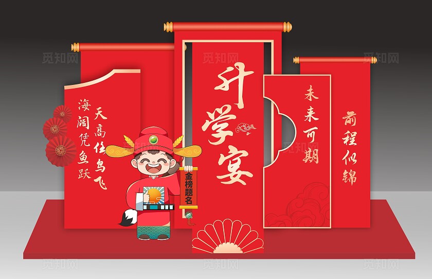 升学宴美陈升学宴背景毕业美陈谢师宴美陈