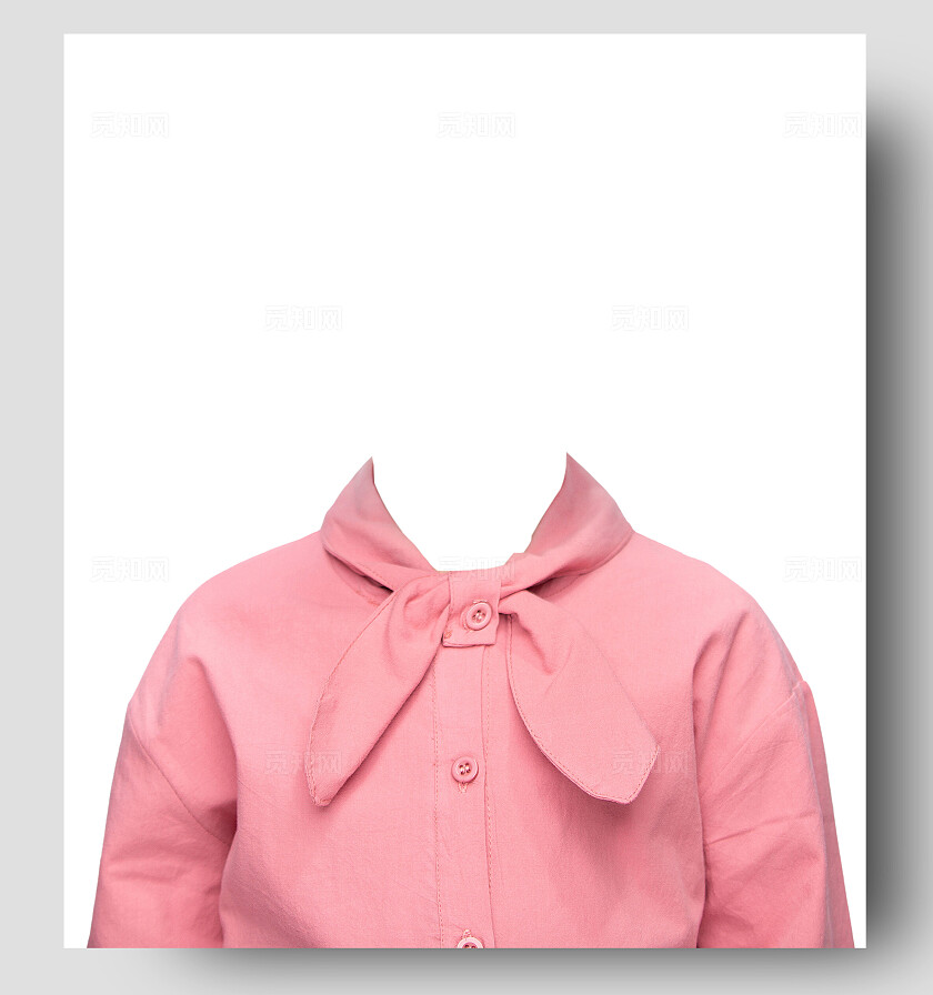 粉红色写真照儿童证件照学生入学照片宣传