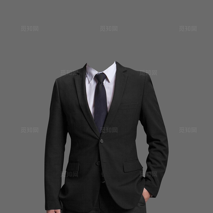 成人二寸证件照制服西装照片宣传男士西装证件照