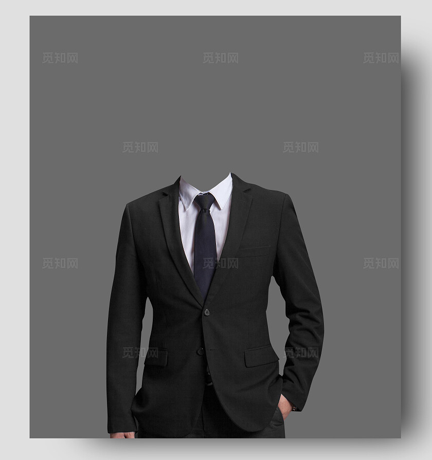 成人二寸证件照制服西装照片宣传男士西装证件照