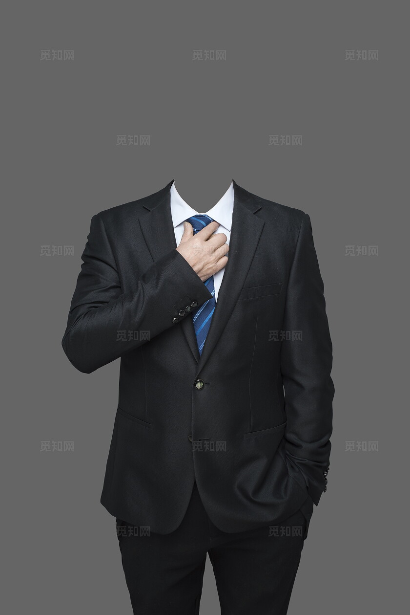 成人证件照西服正装照片宣传男士西装证件照