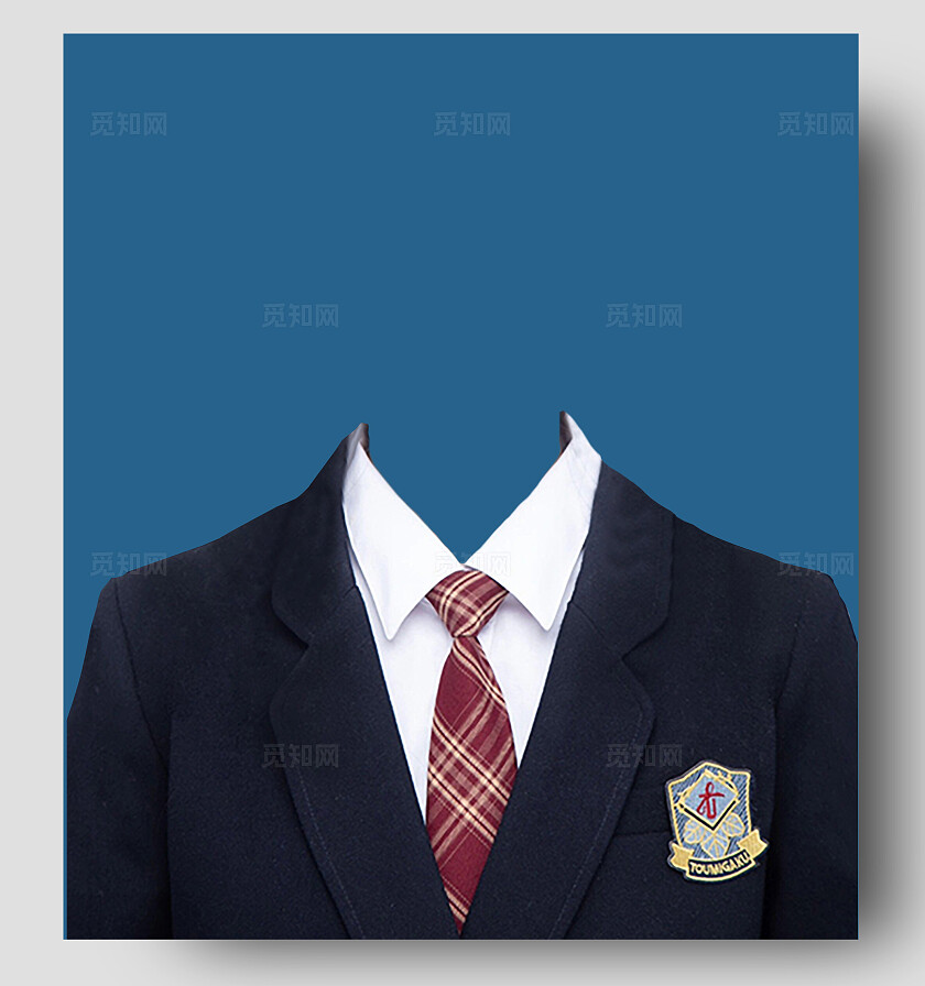 成人证件照西服正装照片宣传