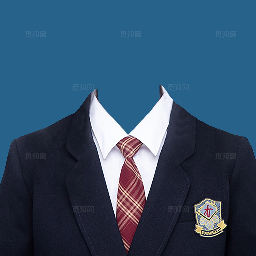 成人证件照西服正装照片宣传