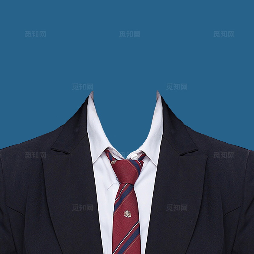 成人证件照西服正装照片宣传