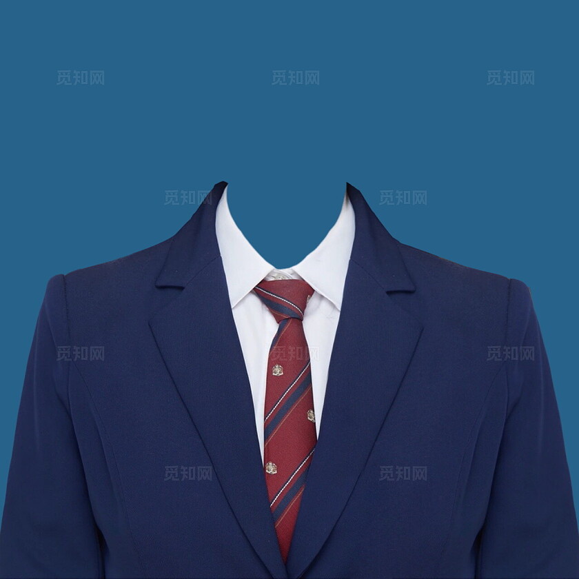 成人证件照西服正装照片宣传