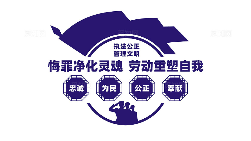 看守所监狱矫正室文化墙标语