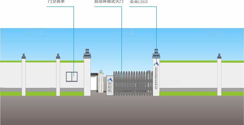 项目施工门卫室