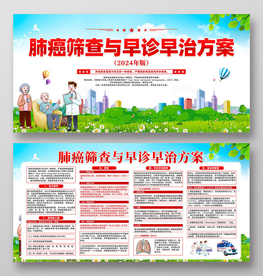 肺癌筛查与早诊早治方案