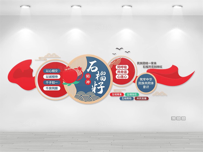 民族团结文化墙