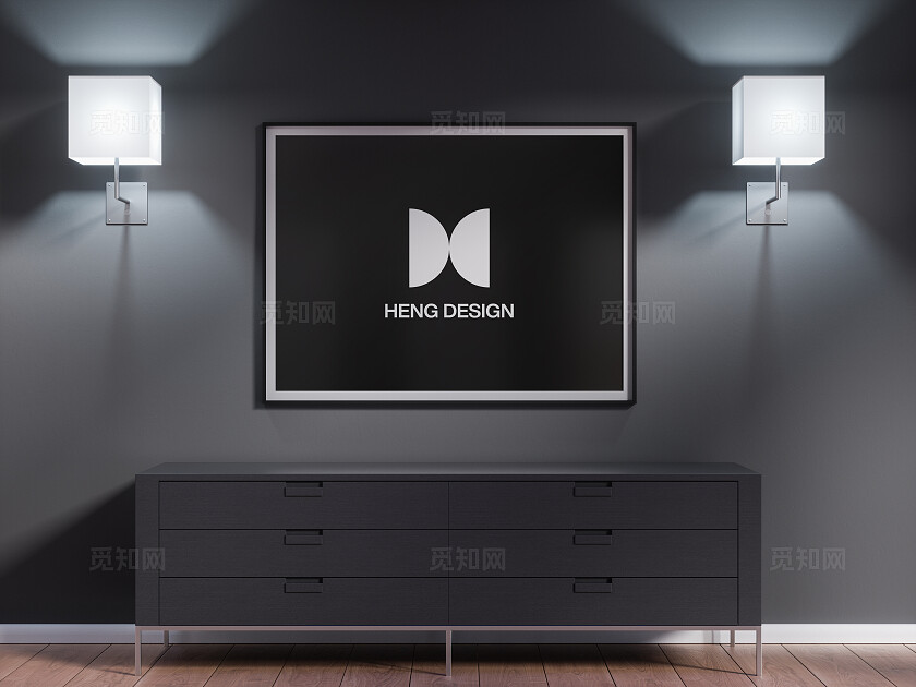 室内装饰画样机