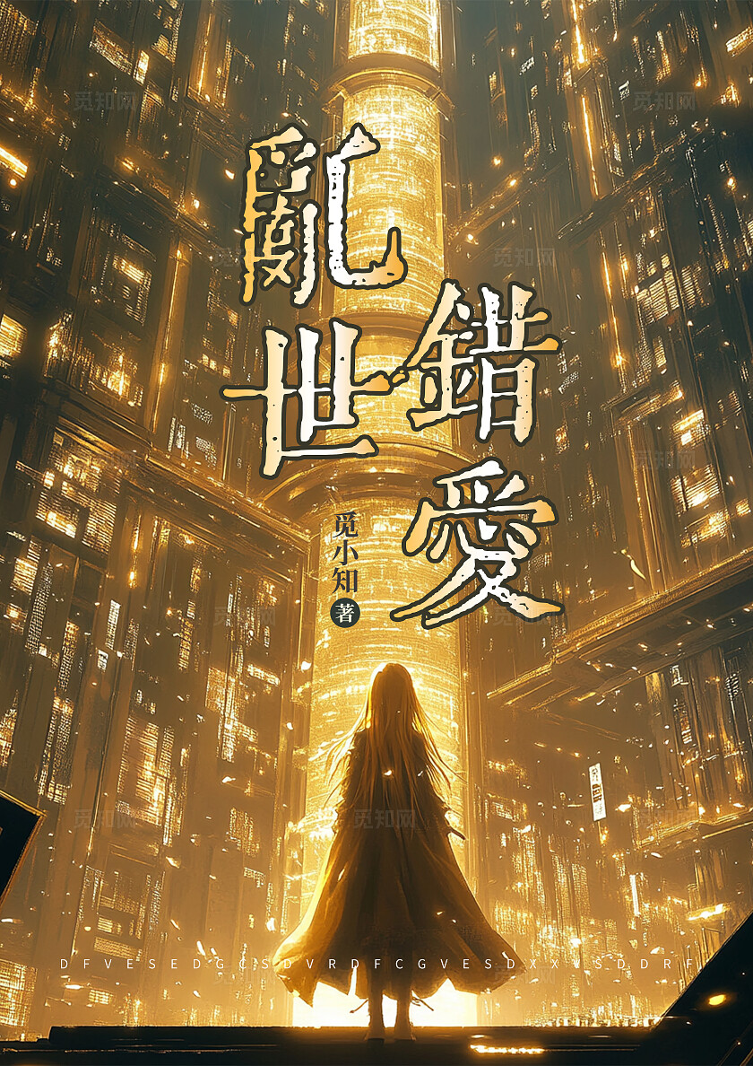 黄色梦幻风玄幻风乱世错爱书籍封面小说封面