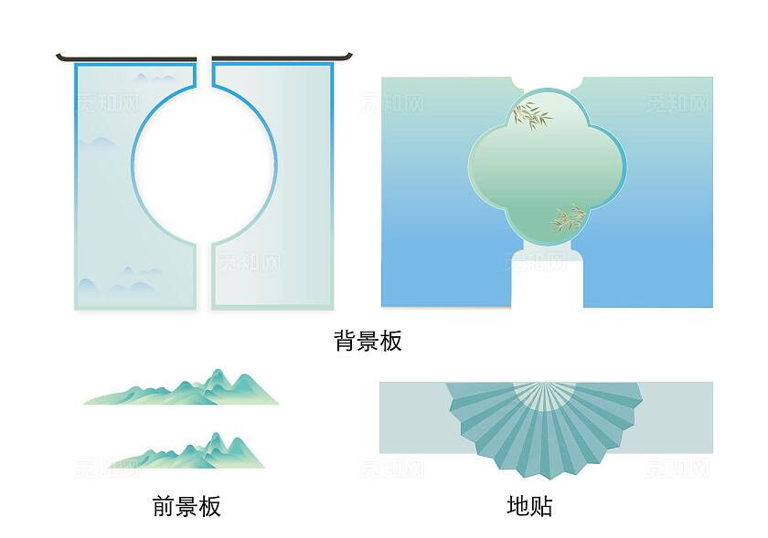 古风清新中式美陈打卡点