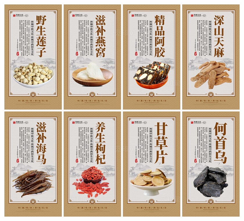 中药文化海报