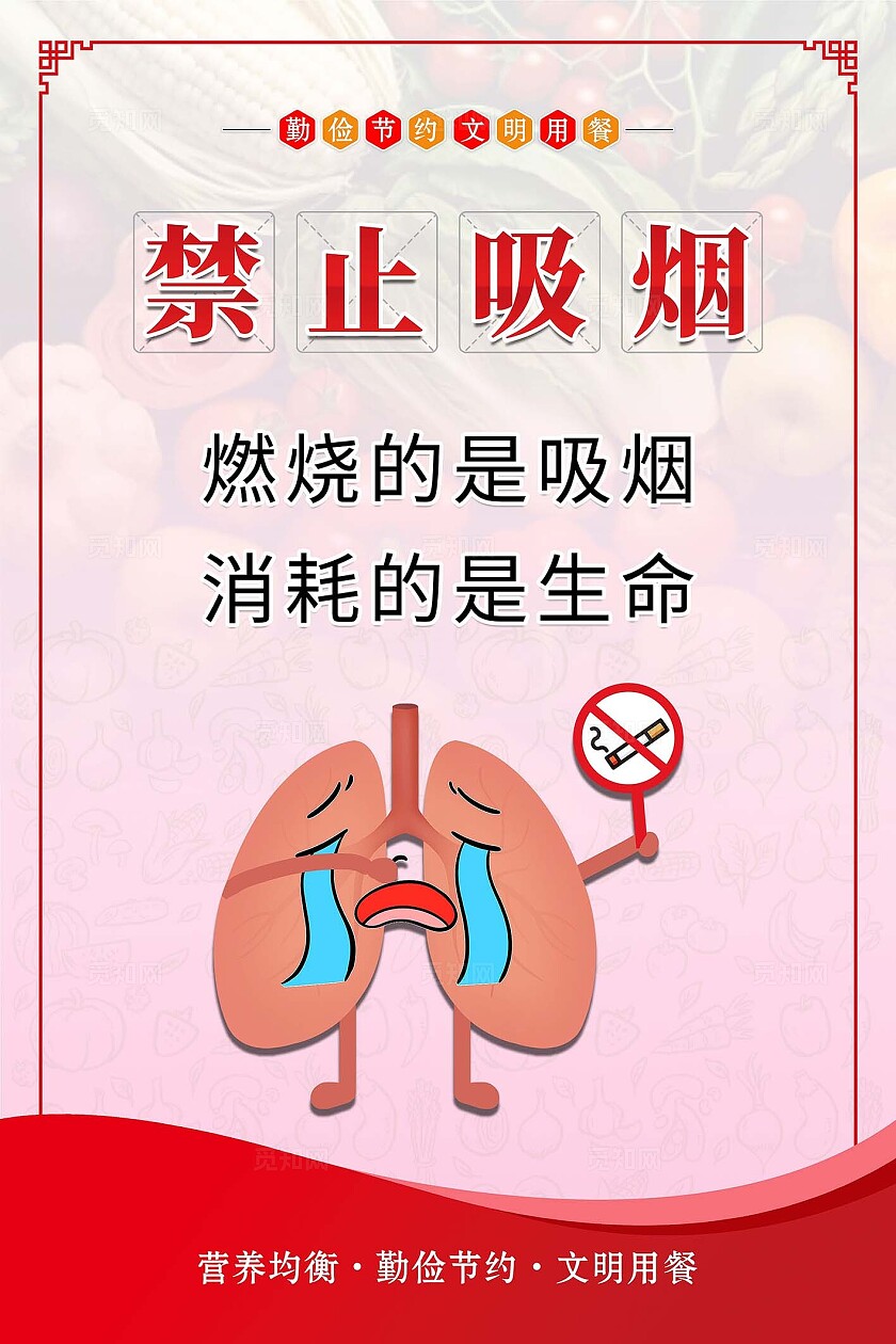 简约清新大气绿色新鲜节约粮食海报套图节约粮食套图食堂食品安全海报