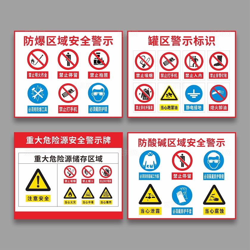 工地警示牌设计