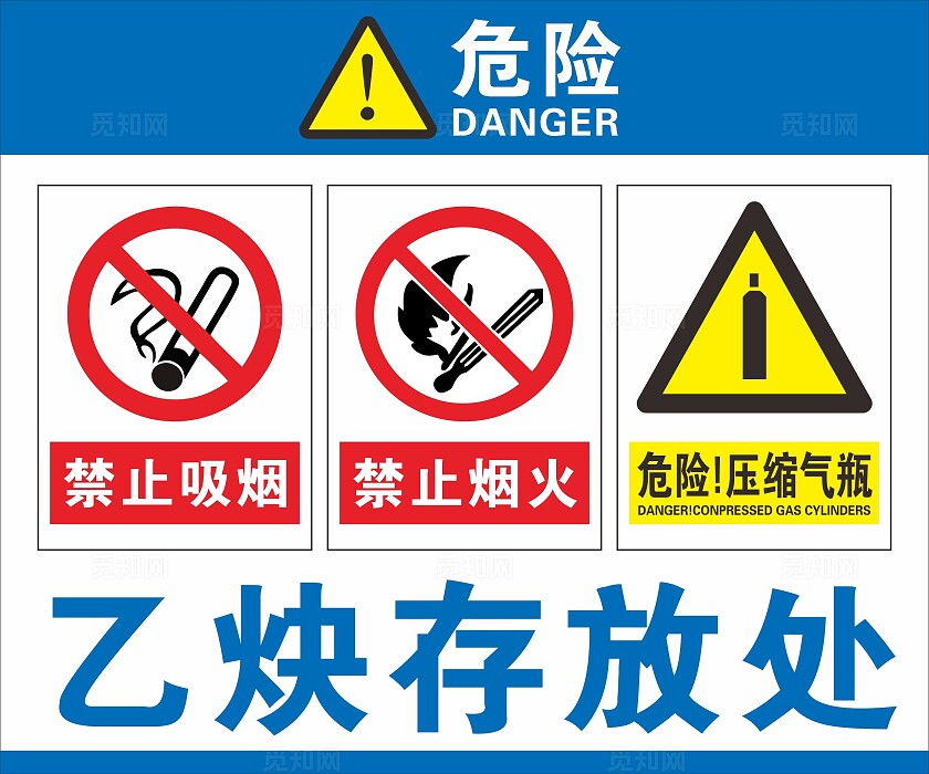 氧气 乙炔存放处