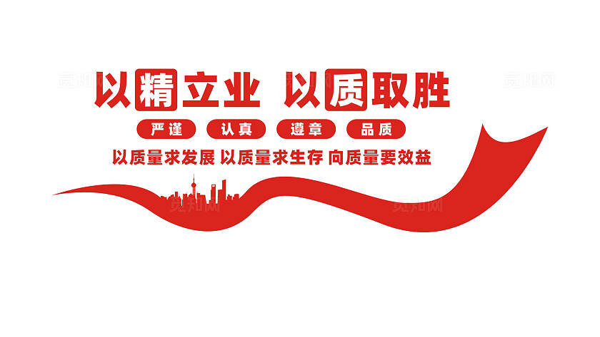 企业质量文化墙宣传口号