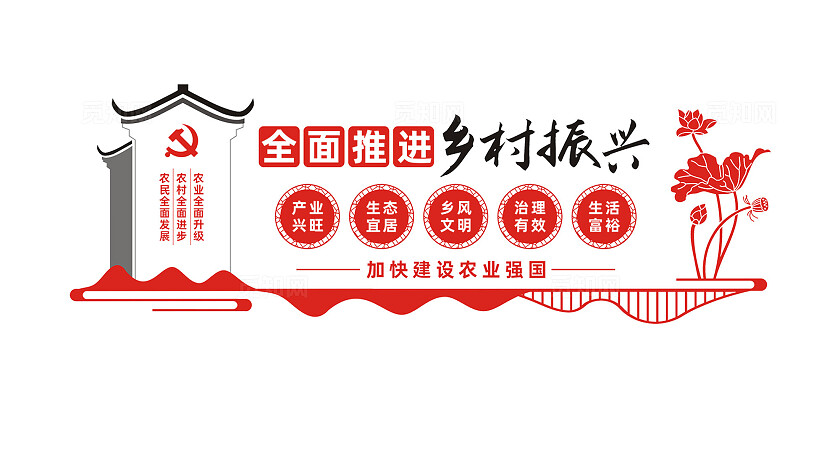 新农村建设乡村振兴文化墙