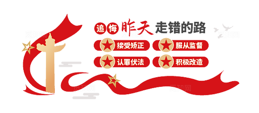 红色公安警察看守所监狱标语口号文化墙公安文化墙