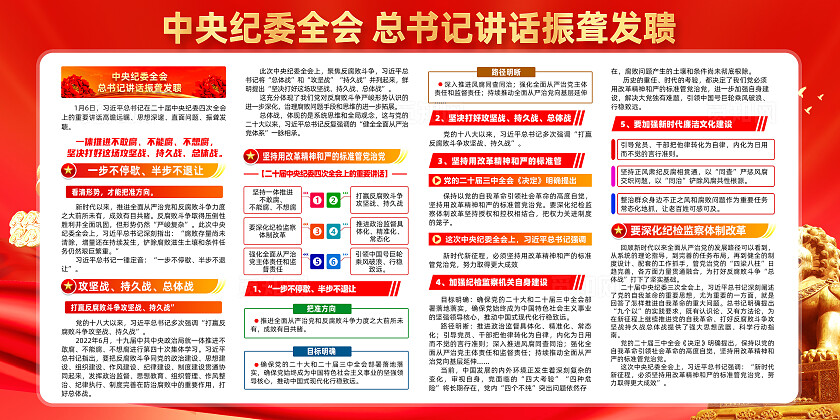 中央纪委全会 总书记讲话振聋发聩二十届中央纪委