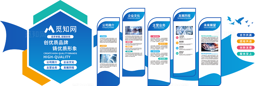 公司文化墙设计