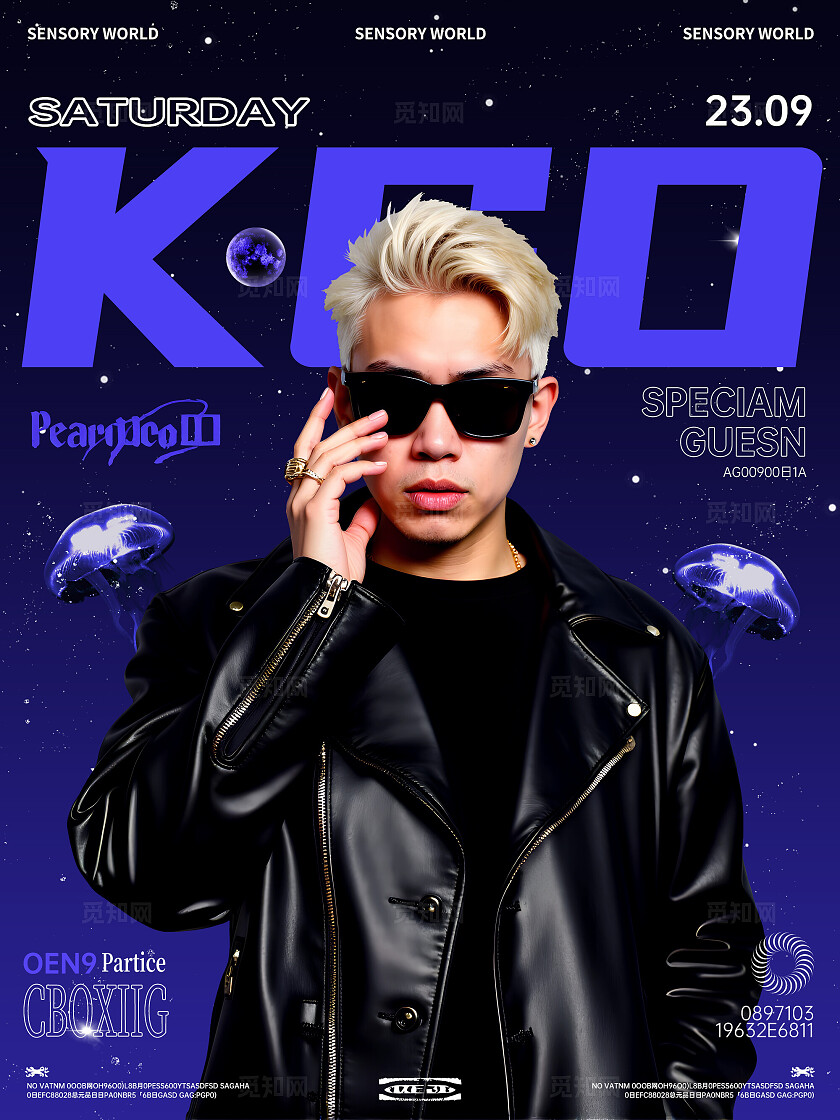 音乐DJ嘉宾海报