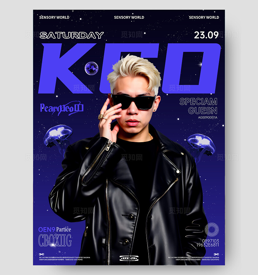 音乐DJ嘉宾海报