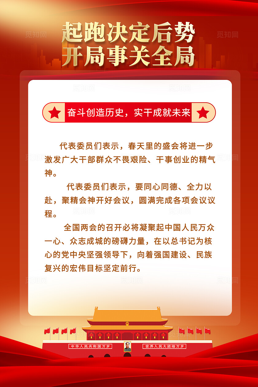 红色2025全国两会海报套图海报两会海报党建套图海报党建党政党课