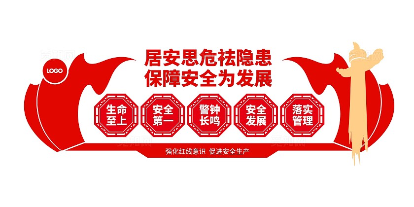 安全第一生命至上安全生产月安全生产文化墙