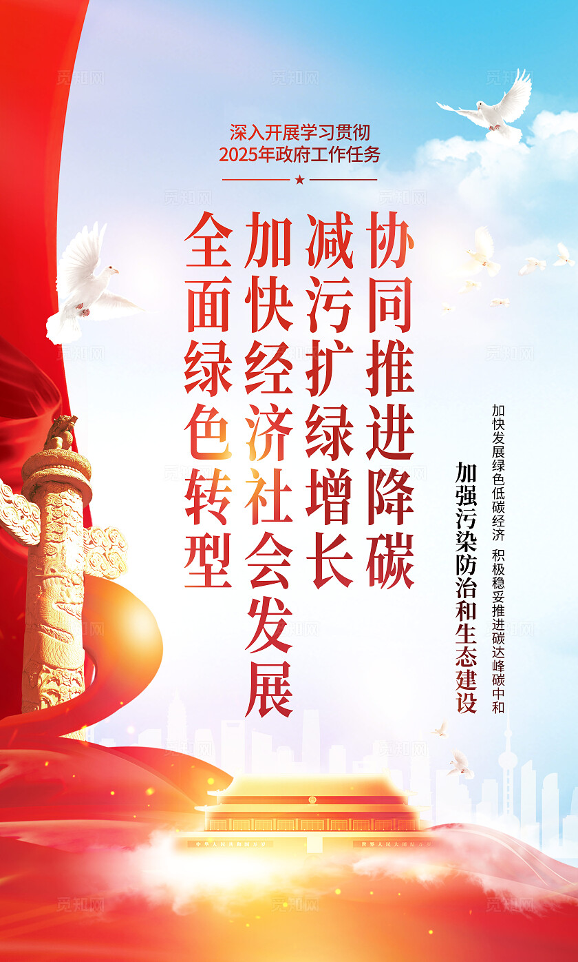 2025党建两会精神宣传任务简约风教育培训宣传套图党建党政党课